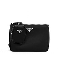 프라다 PRADA 2VH113 2DMH F0002 나일론 사피아노 가죽 남성 크로스백 숄더백