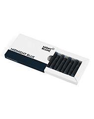 몽블랑 MONTBLANC 128199 미드나잇 8개입 공용 잉크 카트리지