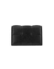 보테가베네타 748053 VBWD2 8803 인트레치아토 카세트 플랩 카드지갑