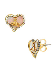 비비안웨스트우드 62010074 02R782 페트라 하트 귀걸이