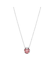 스와로브스키 5734230 Bella V 핑크 목걸이