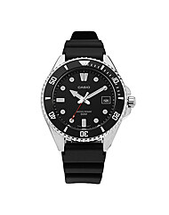 카시오 MDV-10-1A1VDF (MDV-10-1A1) 아날로그 흑새치 남성 우레탄시계