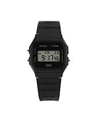 카시오 F-91WB-1ADF (F-91WB-1A) 디지털 스퀘어 빈티지 레트로 공용 우레탄시계