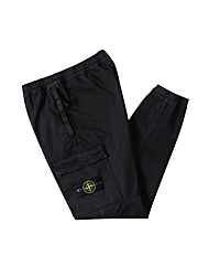 스톤아일랜드 K2S153100031 S0010 V0029 와펜 로고 패치 카고 조거 남성 긴바지