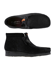 클락스 26155517 왈라비 블랙 스웨이드 부츠