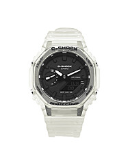지샥 G-SHOCK GA-2100SKE-7ADR 빅페이스 디지털 아날로그 팔각 남성 우레탄시계