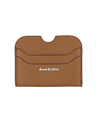 아크네스튜디오 CG0234 CAMEL BROWN (640) 로고 카드지갑