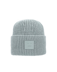 아크네스튜디오 C40425 DUSTY BLUE (AAT) 페이스 로고 패치 비니