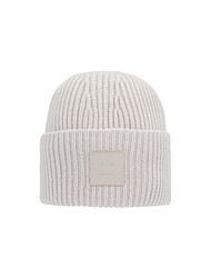 아크네스튜디오 C40425 LIGHT GREY (AAB) 페이스 로고 패치 비니