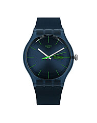 스와치 SO29N704 NEW GENT BLUE REBEL 공용 우레탄시계