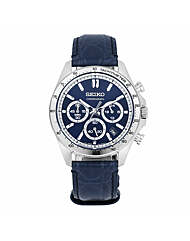 세이코 SBTR019 스피릿 크로노그래프 남성 가죽시계