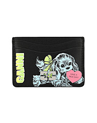 가니 A7035 099 퍼피 로고 보우 카드지갑