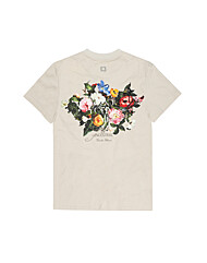 우영미 M253TS06 706E 플라워 백 로고 여성 반팔티