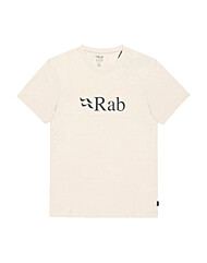 랩 RAB QCB-08 ECRU 스탠스 로고 남성 반팔티