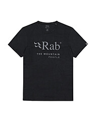 랩 RAB QCB-39 BELUGA 스탠스 마운틴 로고 남성 반팔티