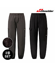 슈나이더 남성 패딩 기모 조거 팬츠 2종세트