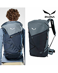 살레와 남여공용 푸에즈 40+5L 가방 네이비블레이저/자바블루