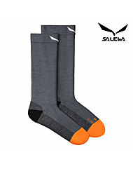 살레와 남성 마운틴 트레이너 메리노 크루 등산 양말 그레이멜란지