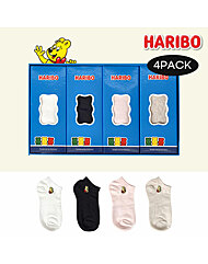 하리보 골드베어 심플 스니커즈 4PACK 선물세트