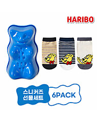 하리보 키즈 스니커즈 6PACK 세트(블루 케이스포함)