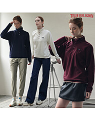 [트루릴리전] 24FW 여성 플리스 하티 티셔츠 3종세트_N