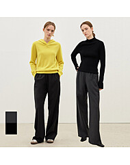 [머티리얼랩] 24FW 울블렌디드 루즈핏 팬츠 2종택1