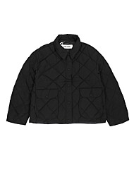 옌키옌키 패딩 BLAZE JACKET ENNIO BLACK 블레이즈 엔니오 블랙 다이아몬드 퀄팅 여성패딩 당일발송