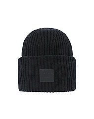 아크네스튜디오 비니 C40424 BLACK 페이스 로고 패치 비니 당일발송