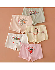 MIMO 여아/주니어 코튼 사각팬티 5매세트(368)