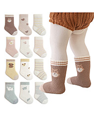 따숨 아기 플리스 보온 양말 3족세트(0-5세)