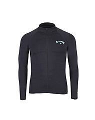 빌라봉 남성 블랙 루즈 핏 긴팔 집업 래쉬가드 (AE21RZ206-BLK)