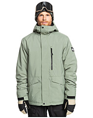 퀵실버 미션 솔리드 스노우 자켓 (QE51SJ035-GLW)