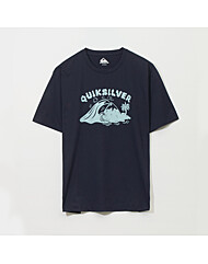 [퀵실버] 버블 래쉬 반팔 래쉬가드 티셔츠 (QF31RE003-DKN)