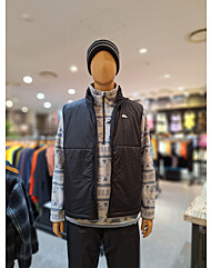 [퀵실버] LIGHT WEIGHT 패딩 베스트 (QF41VT065-BLK)