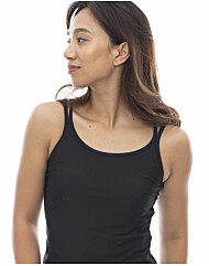 빌라봉 여성 블랙 브라 탱크톱 (WE11SL269-BLK)