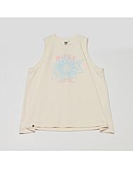 [록시] 온 플라워 슬리브리스 래쉬가드 (RF21SL099-WHT)