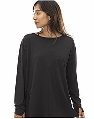 [빌라봉] 여성 블랙 백 오픈 긴팔 래쉬가드 (WE11RS275-BPB)