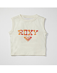 [록시] Sandy sky crop top 2 크롭 슬리브리스 래쉬가드 (RF21RE078-OWT)