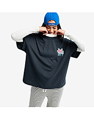 [록시] TALLOVERSIZE WASHED 오버핏 티셔츠 (RG11ST008KVJ)