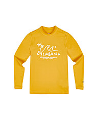 [빌라봉키즈] 주니어 옐로우 긴팔 시즌 그래픽 래쉬가드 (HE21BR232-SAF)