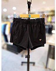 [록시키즈] 아동 블랙 레깅스 보드숏 일체형 하의 (TF21KS095-BLK)