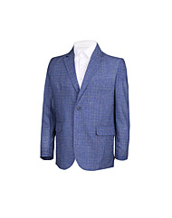 남성 컬러배색 체크 정장 재킷 SM-COS-74167-7