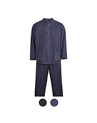 천연염색 한복 상하의 세트 SS-HBA-M4