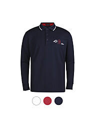 남성 간절기 프린트 스판 카라 긴팔티 YD-KAAG-610,1,2