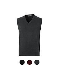 남성 FW 브이넥 니트 조끼 3컬러 세트 LMD-VEW-V3