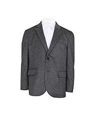 남성 겨울 깅엄 체크 마이 콤비자켓 YD-COW-755