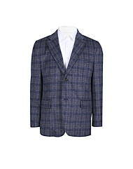 남성 겨울 글렌 체크 마이 콤비자켓 YD-COW-778