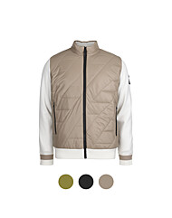 풀집업 하이넥 골프 니트 패딩 LB-JUAG-2507