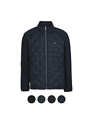 남성 따뜻하고 가벼운 기모안감 폴라점퍼 (HS-JUK-Q033)