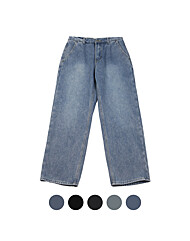 보아털 기모 FW 세미와이드핏 데님 5컬러 SR-JEK-2004